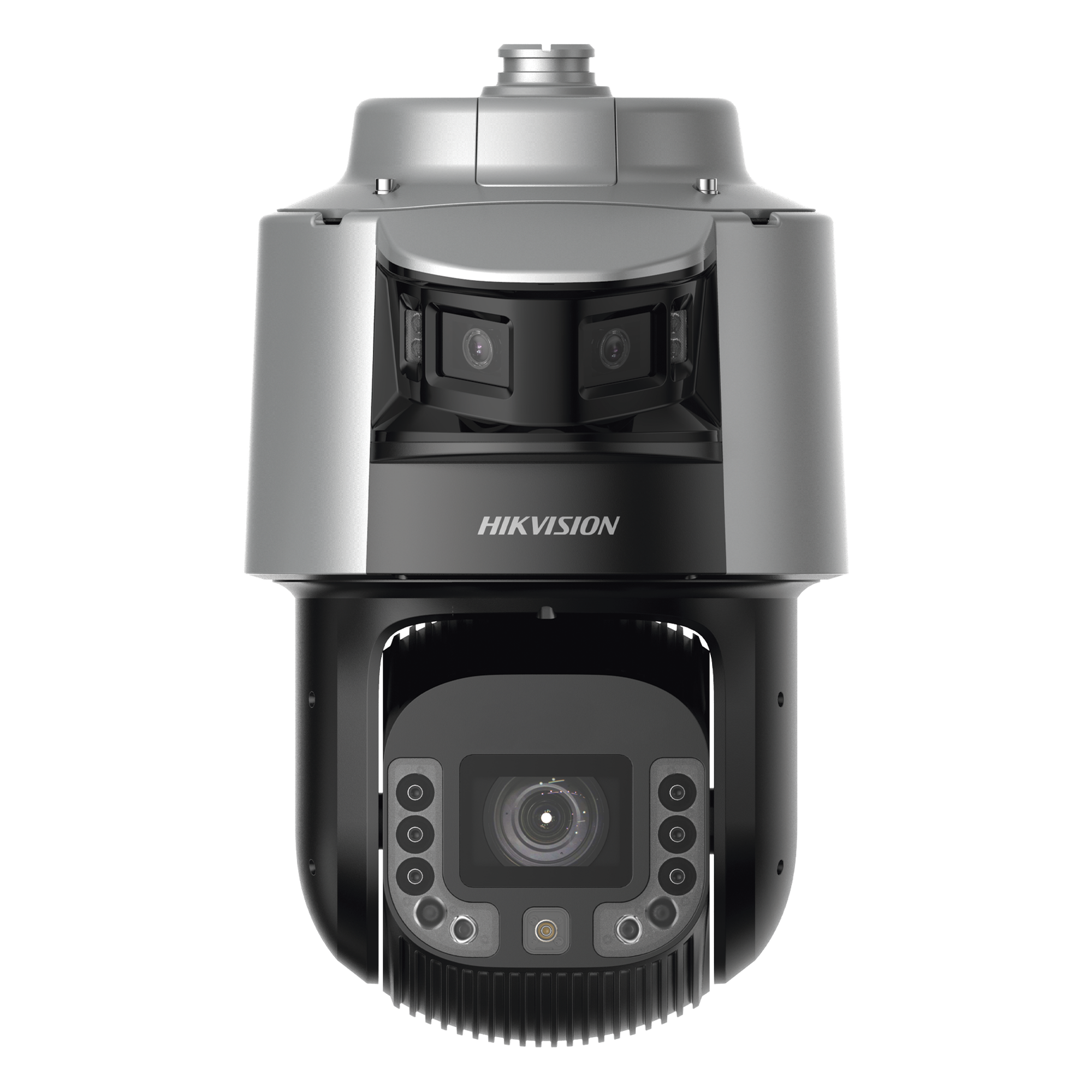 [TandemVu] Domo PTZ IP 4 Megapixel con Cámara Panoramica 180º de 6 Megapixel / 42X Zoom / 300 mts IR y 30 mts Luz Blanca / IP67 / IK10  / Autoseguimiento / Wiper / Deep learning / Entrada-Salida de Audio y Alarma / Ultra Baja Iluminació