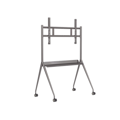 Montaje de Piso Móvil para Pantallas de 55" hasta 75" / Compatible con VESA / Incluye Soporte para la Pantalla