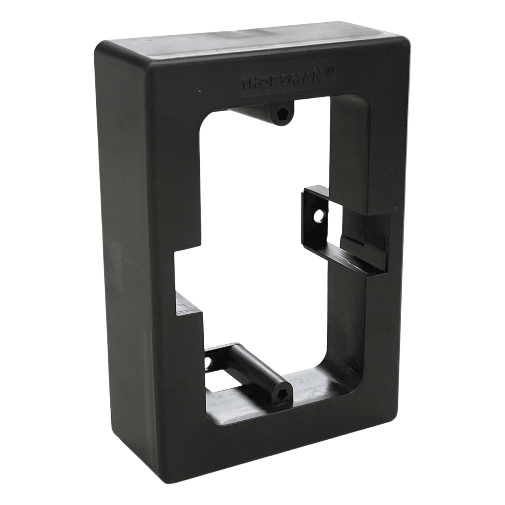 Caja de Registro Universal color Negro de PVC Auto Extinguible Color Negro (7900-02003) — THORSMAN · SKU TMK-S1-N