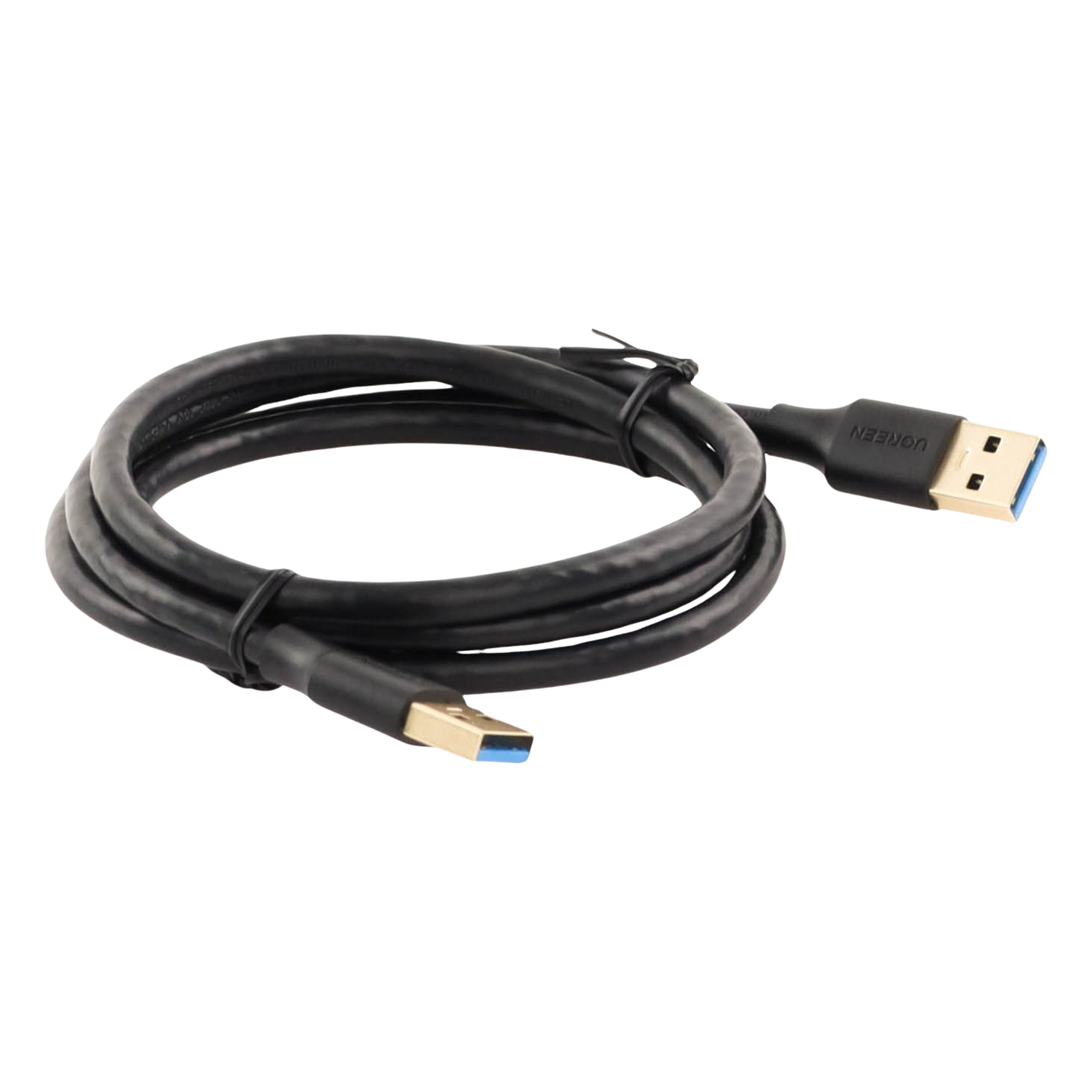 Cable USB-A 3.0 a USB-A 3.0 / 1 Metro / Macho a Macho / Conector Niquelado / Núcleo de Cobre Estañado / Blindaje Múltiple / Velocidad 5Gbps / No Requiere Controlador / Compatible con USB2.0 Y USB 1.1