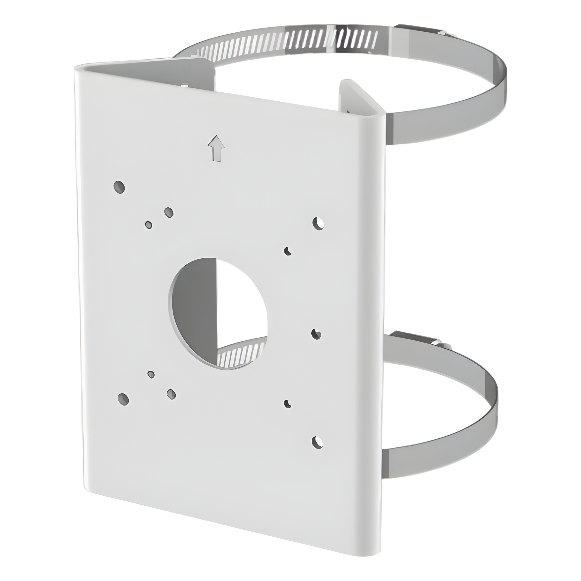 Soporte para Poste / Carga Máxima 4 kg / Diámetro 65-152 mm / Aluminio y Acero Inoxidable SUS304 — HONEYWELL · SKU HA35PLM01
