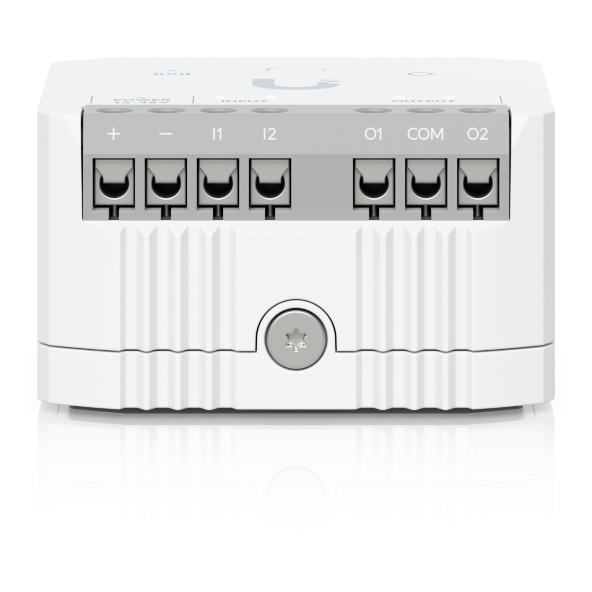 Relé Inteligente / Contacto Seco 10A / 12-48V DC / 12-240V AC / Alcance Inalámbrico 2 km (1.2 mi) / Integración UniFi Protect