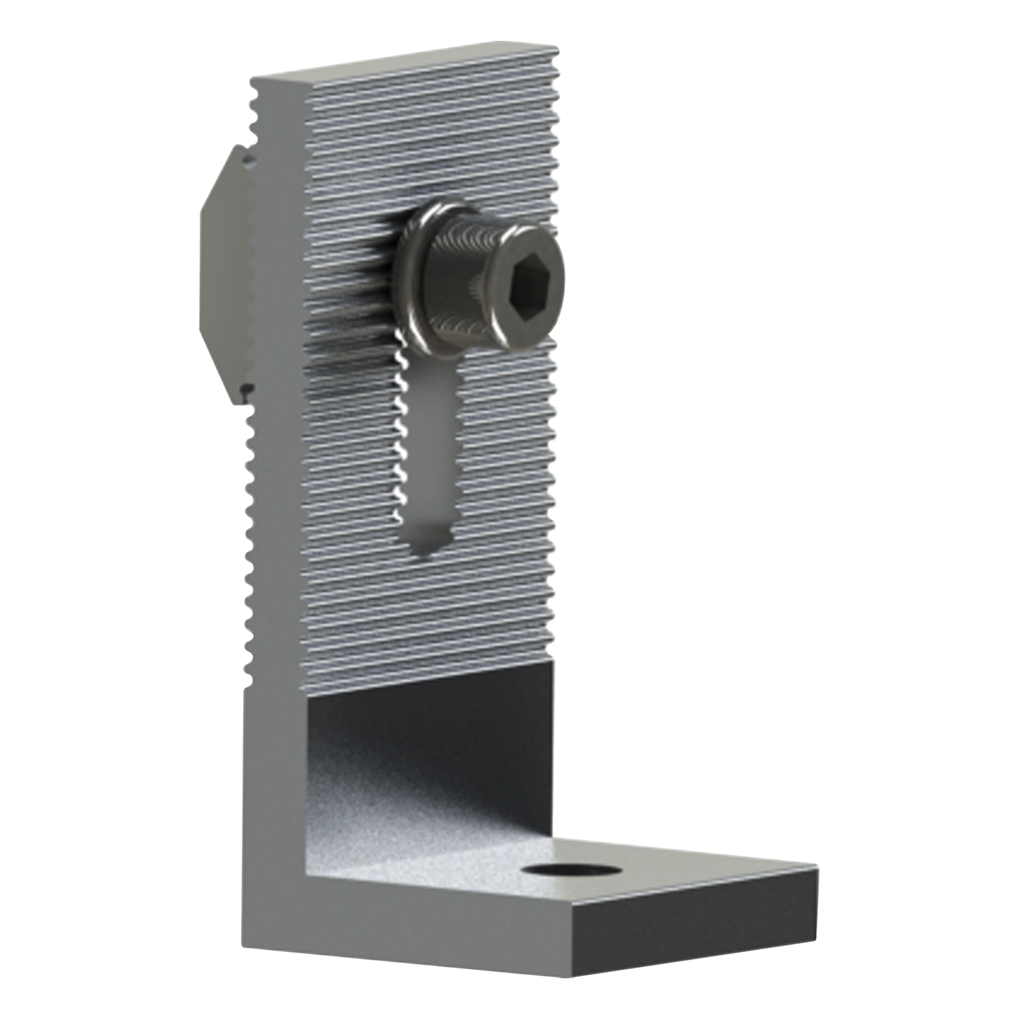 Soporte L para riel 5 y 8 — EPCOM POWERLINE · SKU EPLLFN207