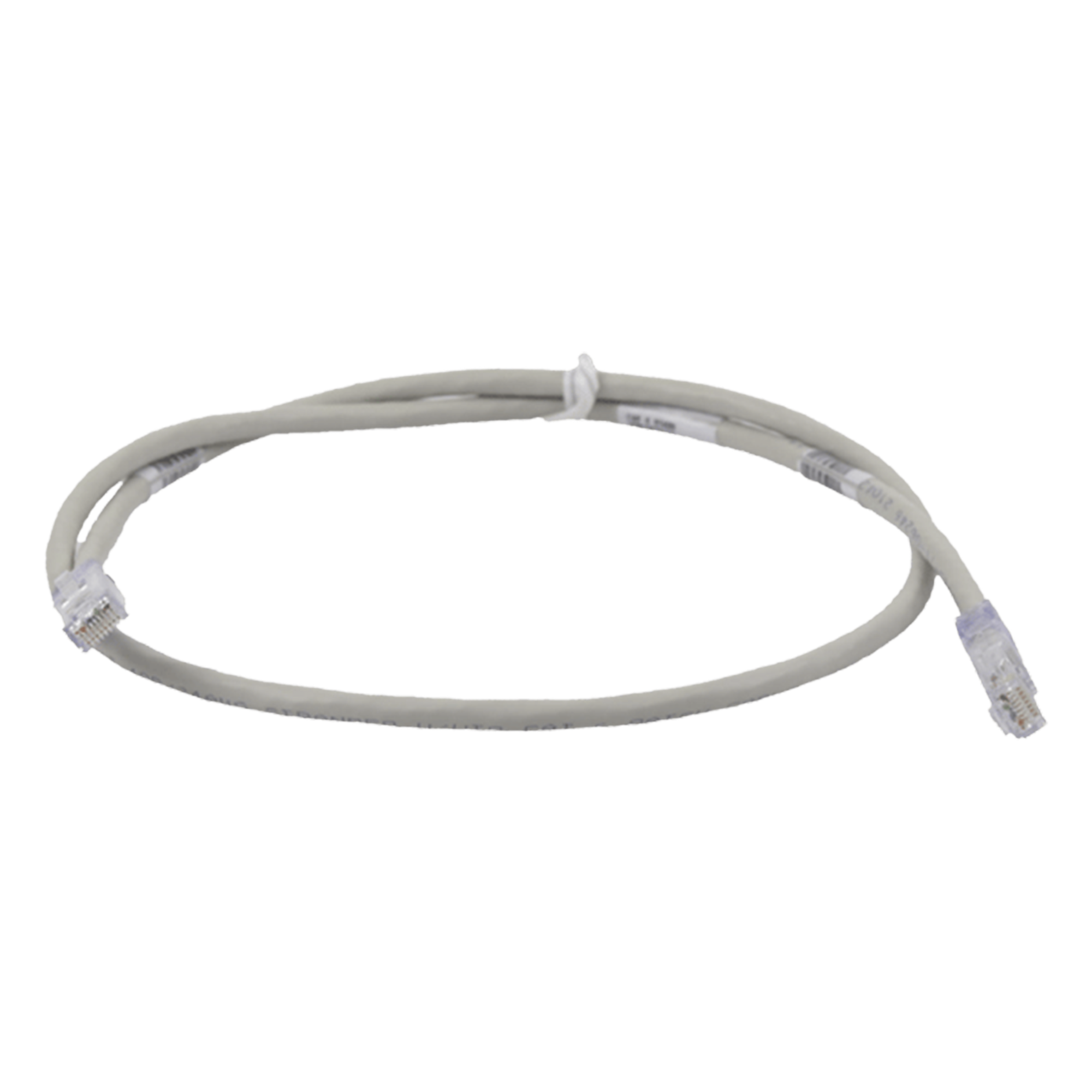 Cable de Parcheo TX6, UTP Cat6, 24 AWG, CM, Color Gris, 0.30 Metros (1 Pie) — PANDUIT · SKU UTPSP1GYY