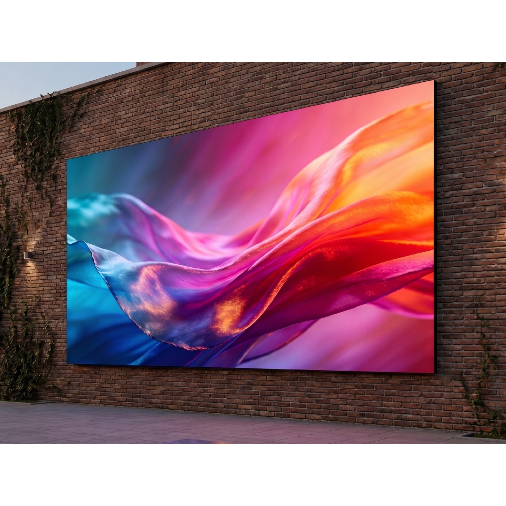 Kit Videowall LED Exterior / Resolución 768 x 512 / Pitch 3.9 / 3 x 2 metros / Entrada HDMI — HIKVISION · SKU DS-KEXTLED-39/3X2