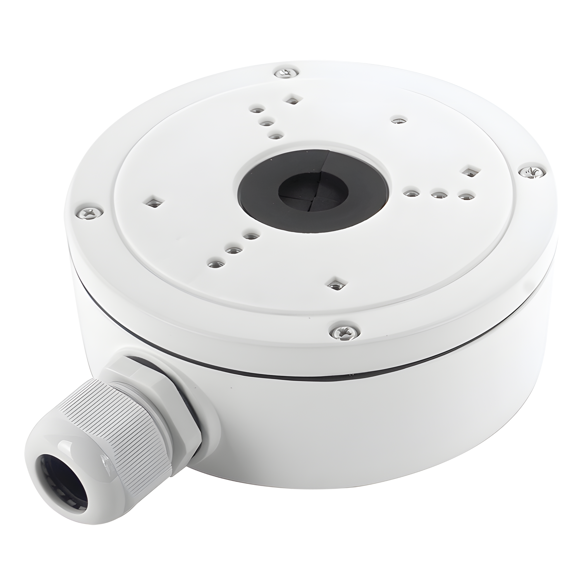Caja de Conexiones para cámaras tipo bala / turret / domo — SYSCOM VIDEO · SKU DS-1280ZJ-S-AX