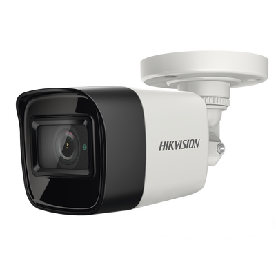 Bala TURBOHD 4K (8 Megapixel) / Gran Angular 102° / Lente 2.8 mm / Exterior IP67 / IR EXIR 30 mts / dWDR / Metal — HIKVISION · SKU DS-2CE16U0T-ITF