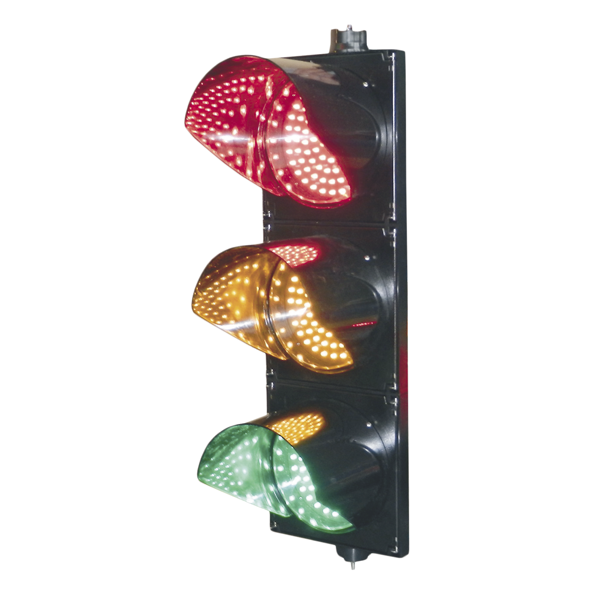 Semáforo / LED / Diametro 300 mm / Rojo, Amarillo y Verde/ Alta intensidad. — ACCESSPRO · SKU PRO-LIGHT-LEDT-30