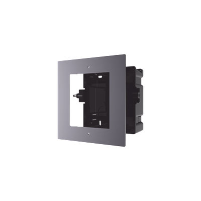 Base de 1 Espacio para EMPOTRAR Videoportero Modelo DS-KD8003-IME1