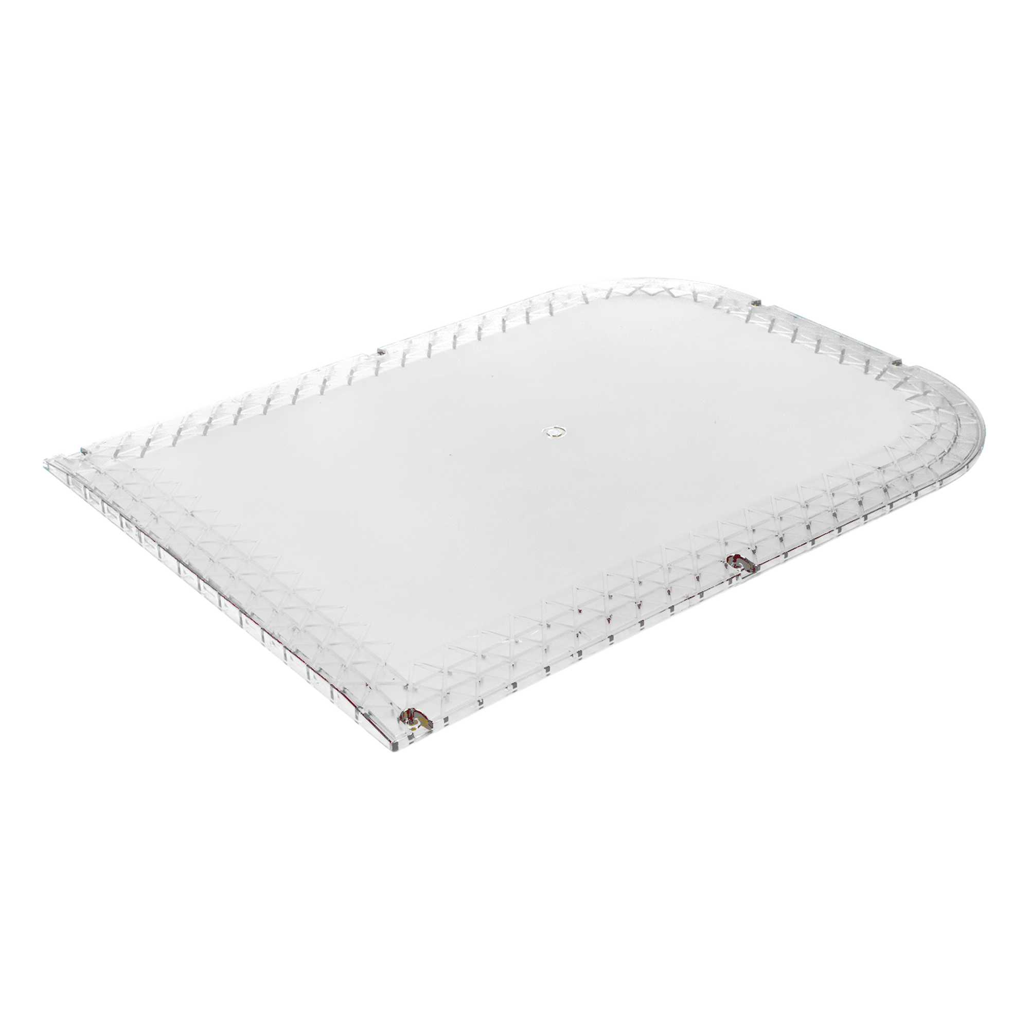 Domo lateral de reemplazo para barra de luces X67A, color claro — EPCOM INDUSTRIAL SIGNALING · SKU Z67-DLW