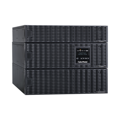 UPS de 10000 VA/10000 W, Online Doble Conversión, 200 - 240 Vac de Entrada, 120 - 240 Vac de Salida, Entrada Hardwired, Onda Senoidal Pura, Torre o Rack de 8 UR, Con 6 Tomas NEMA 5-20R, 3 NEMA L6-30R y Terminal Hardwire