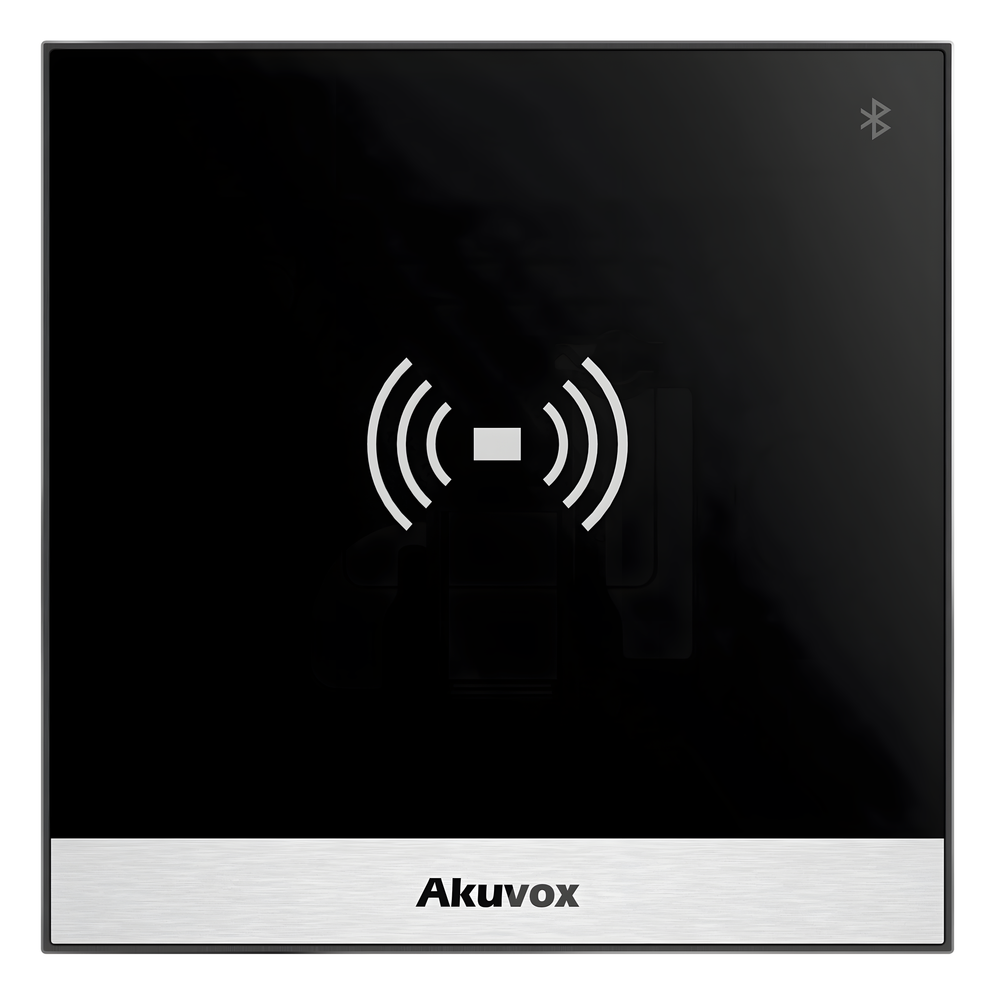 Terminal de Control de Acceso + Bracket de Instalación / Administración 100% en la Nube / Interfaz WEB / POE / Lector Prox EM y MIFARE / NFC / Bluetooth / APP Smart Plus / Control de 1 Puerta / IP65 / IK07 — AKUVOX · SKU A03SKIT