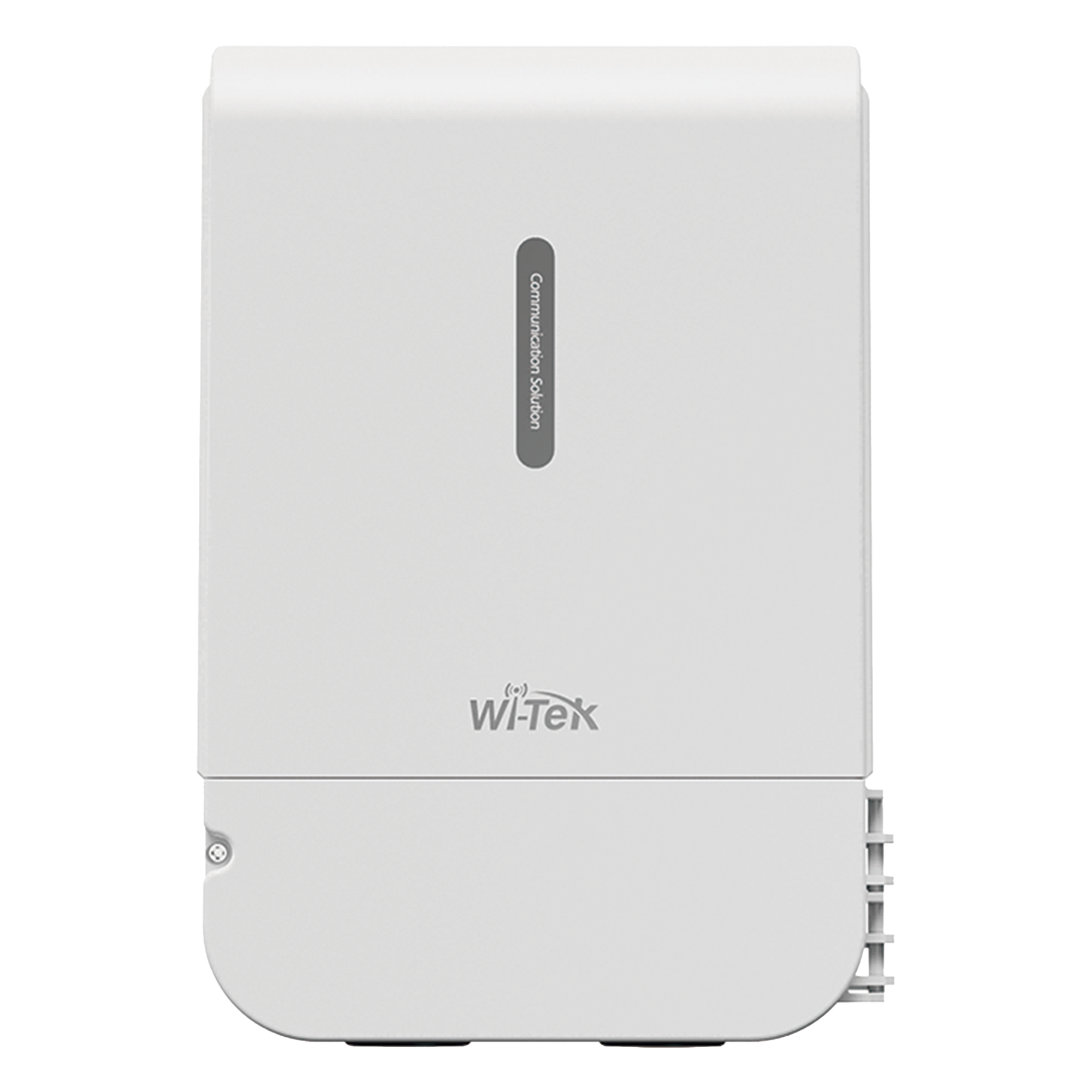 Switch PoE Exterior / 4 Puertos 10/100 Mbps PoE af/at / 2 Puertos Uplink 10/100 Mbps / Presupuesto 60 W / Alcance PoE 250 m (820.2 ft) / IP65 / Gestión en la Nube — WI-TEK · SKU WI-PCES206-O