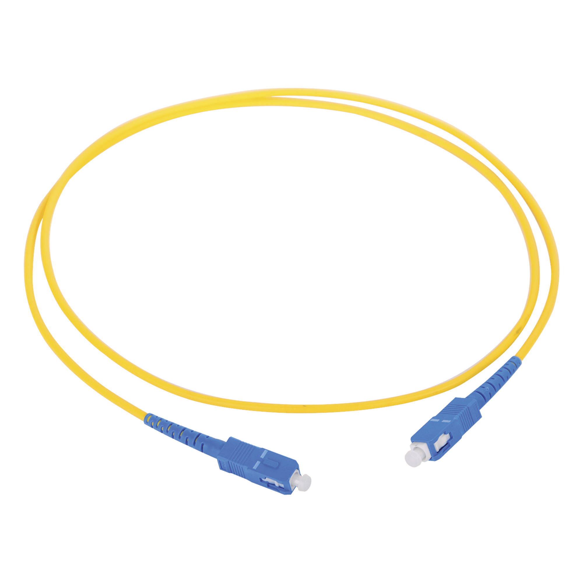 Jumper de Fibra Óptica Monomodo SC/SC Simplex de 1 Metro (3.28 Pies) — LINKEDPRO BY EPCOM · SKU LP-FO-6019B