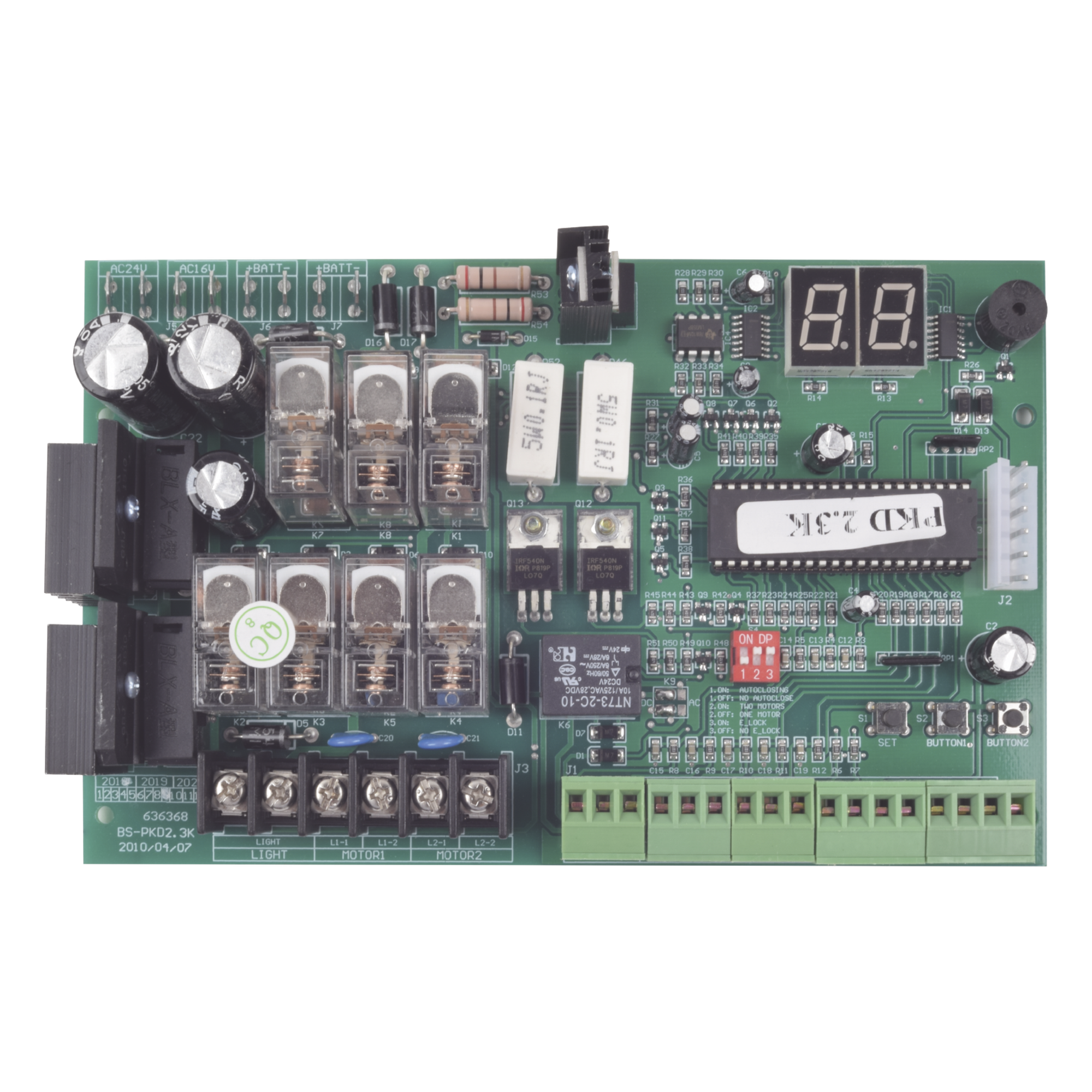 Tarjeta Electrónica Para Cuadro de Mando XBS-PK03-CBOX — ACCESSPRO · SKU XBS-PK03-PCB