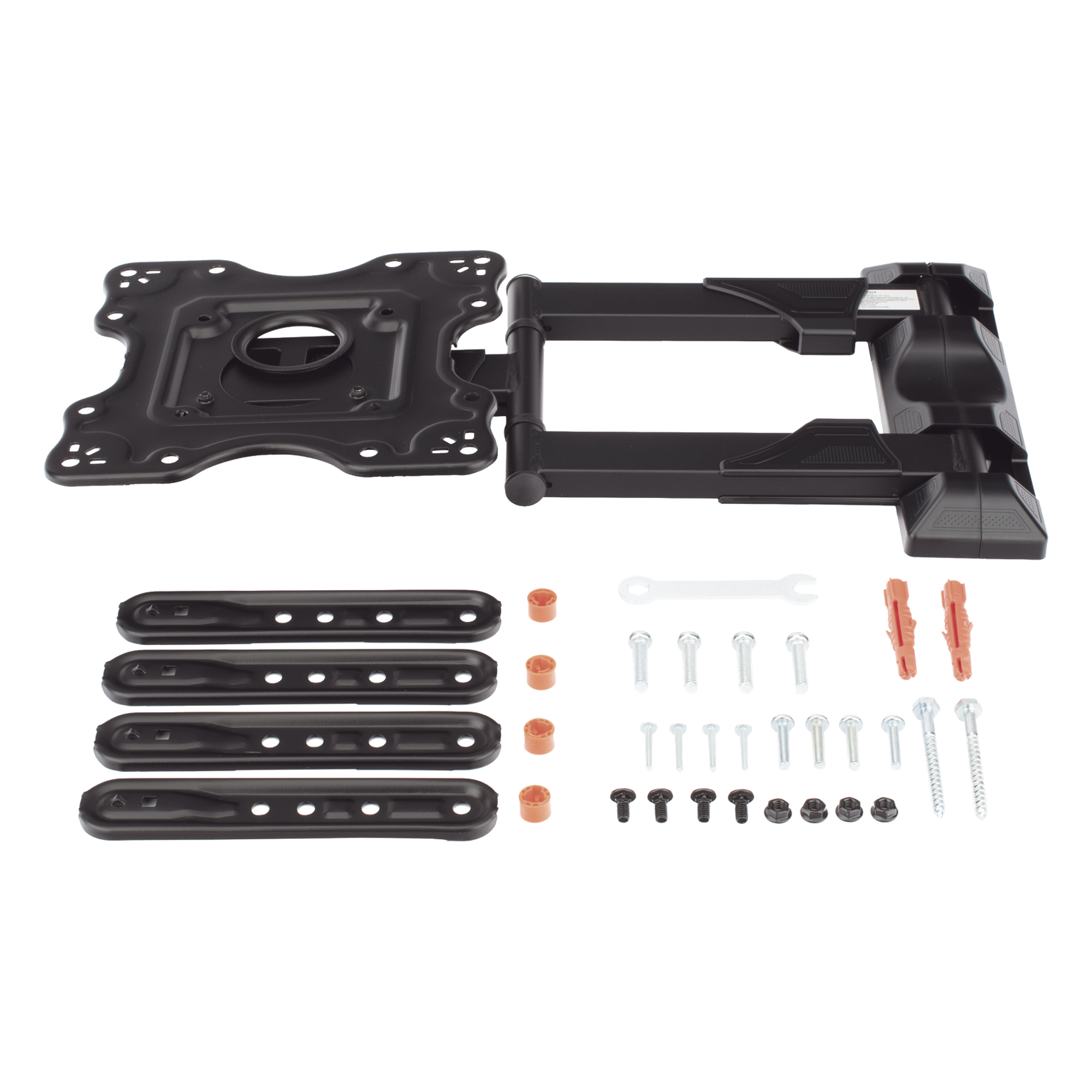  Montaje de Pared Articulado para Monitor de 32-55" / Soporta hasta 27.2 Kg / Vesa 400 x 400 / 100 x 100 / Acero / Separación a Pared de 5 cm a 40 cm