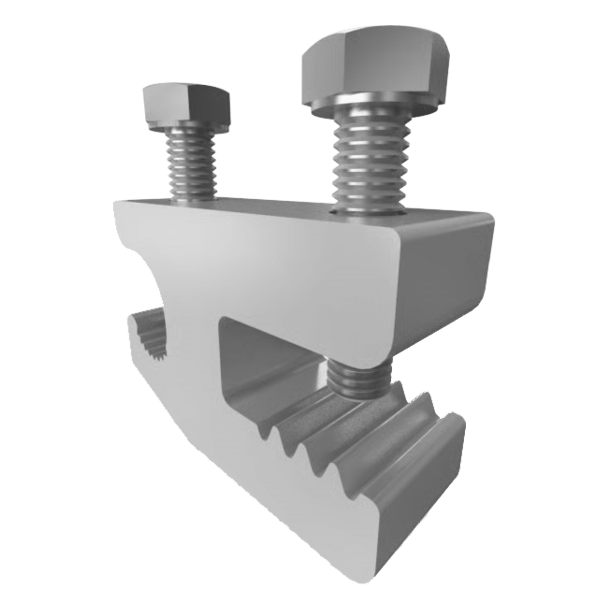 Conector de Puesta a Tierra / Aluminio / Doble Calificación Cu/Al / Rango 4-14 AWG / Estañado / 2 Puertos / UL y CSA — BASEL · SKU M00112