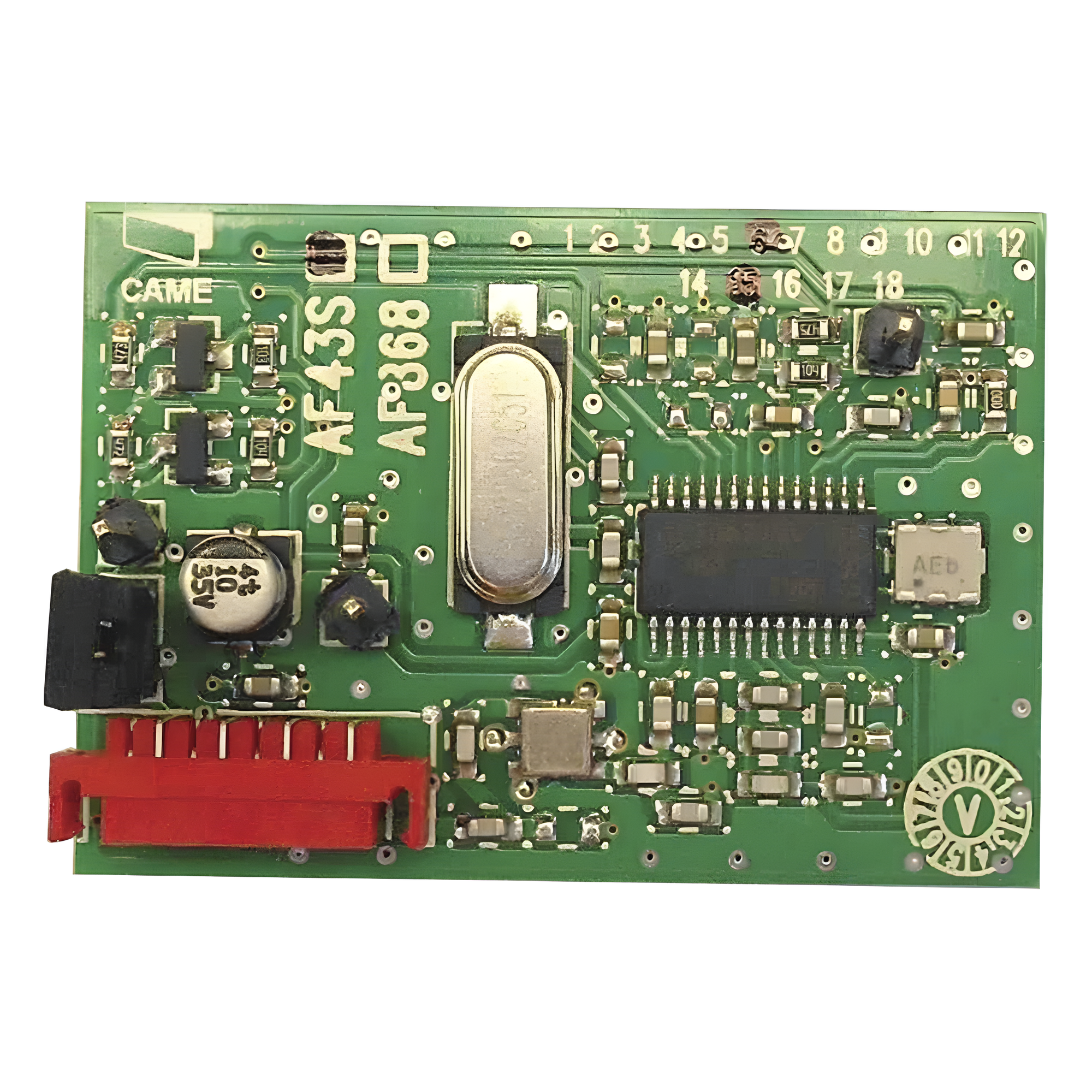 Receptor Inalámbrico.Frecuencia de 433.92 MHz — CAME · SKU 001-AF-43S