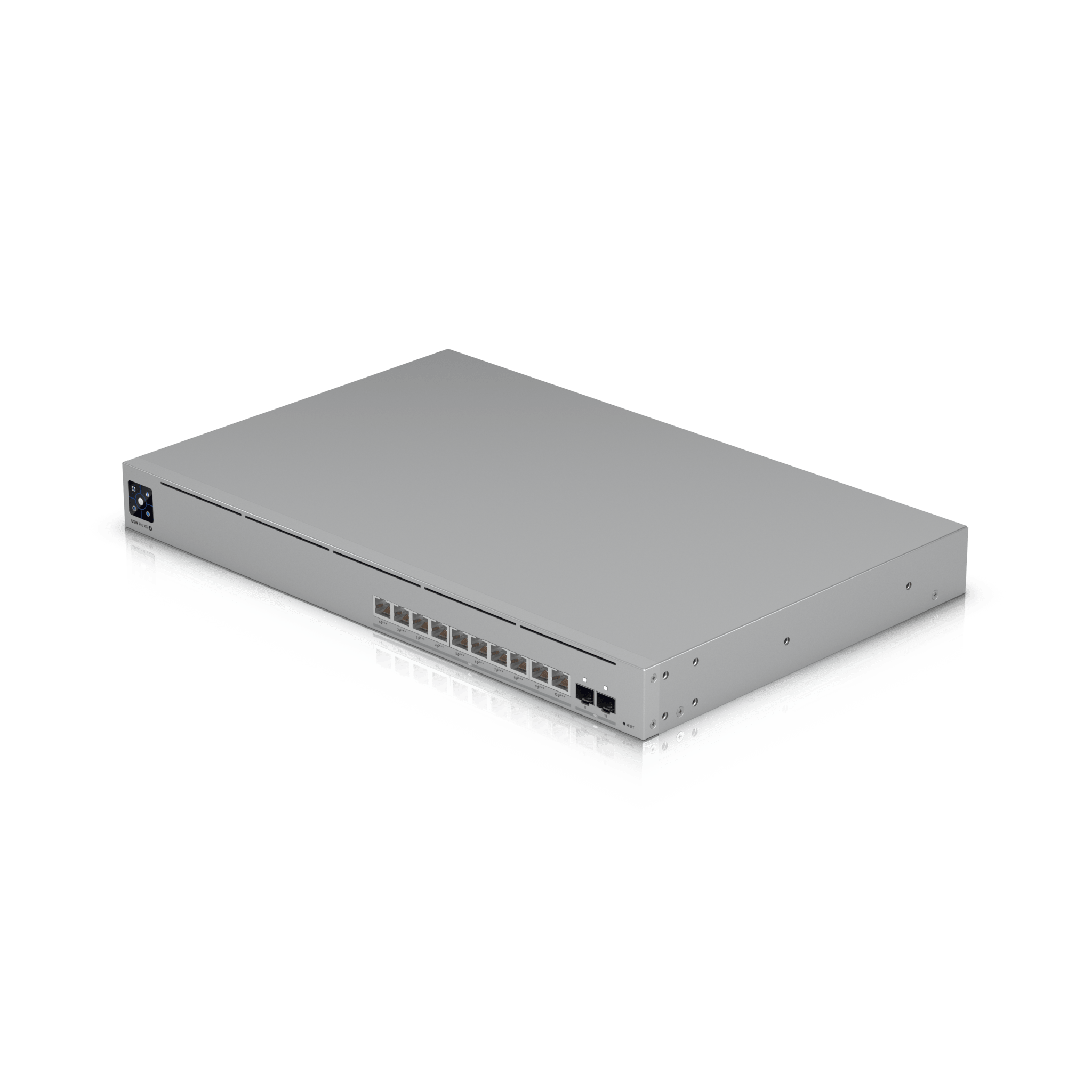 USW Pro XG 10 PoE Switch PoE+++ Capa 3 Etherlighting™ de 10 Puertos 10GbE (Todos PoE+++) y 2 Puertos SFP+ con Disponibilidad PoE de 400W