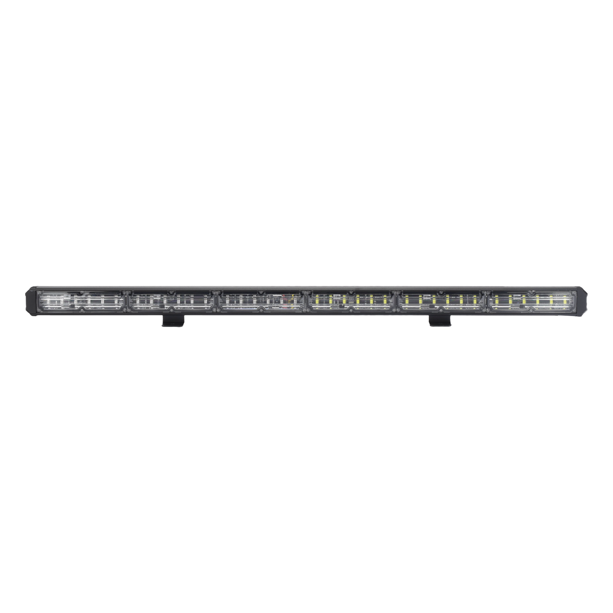 Barra de luz de advertencia de 6 Módulos de 6 LED, 30 Pulgadas, Ámbar/Claro — EPCOM INDUSTRIAL SIGNALING · SKU XLT2136AW