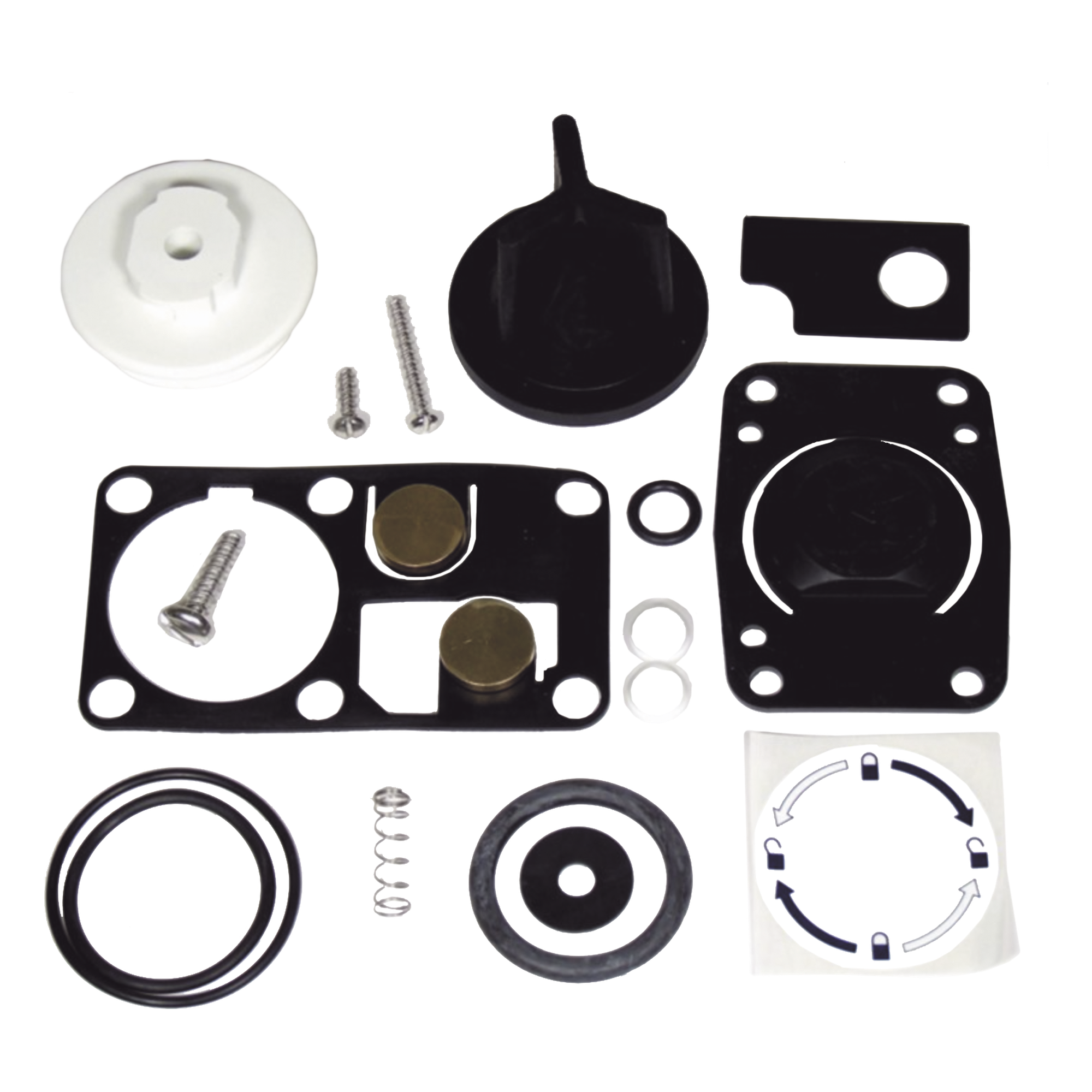 Kit de servicio para inodoros de las series 'Twist n' Lock' -3000 y -5000 — JABSCO · SKU 29045-3000