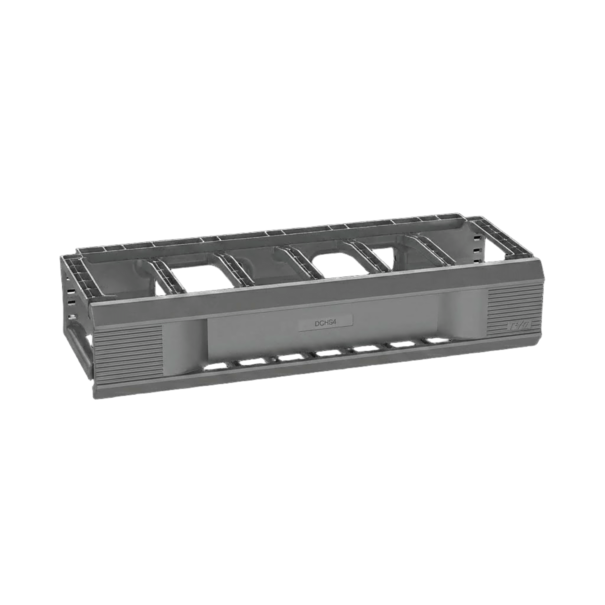 Organizador de Cables Horizontal CableTek, Sencillo (Solo Frontal), Para Rack de 19in, 2 UR