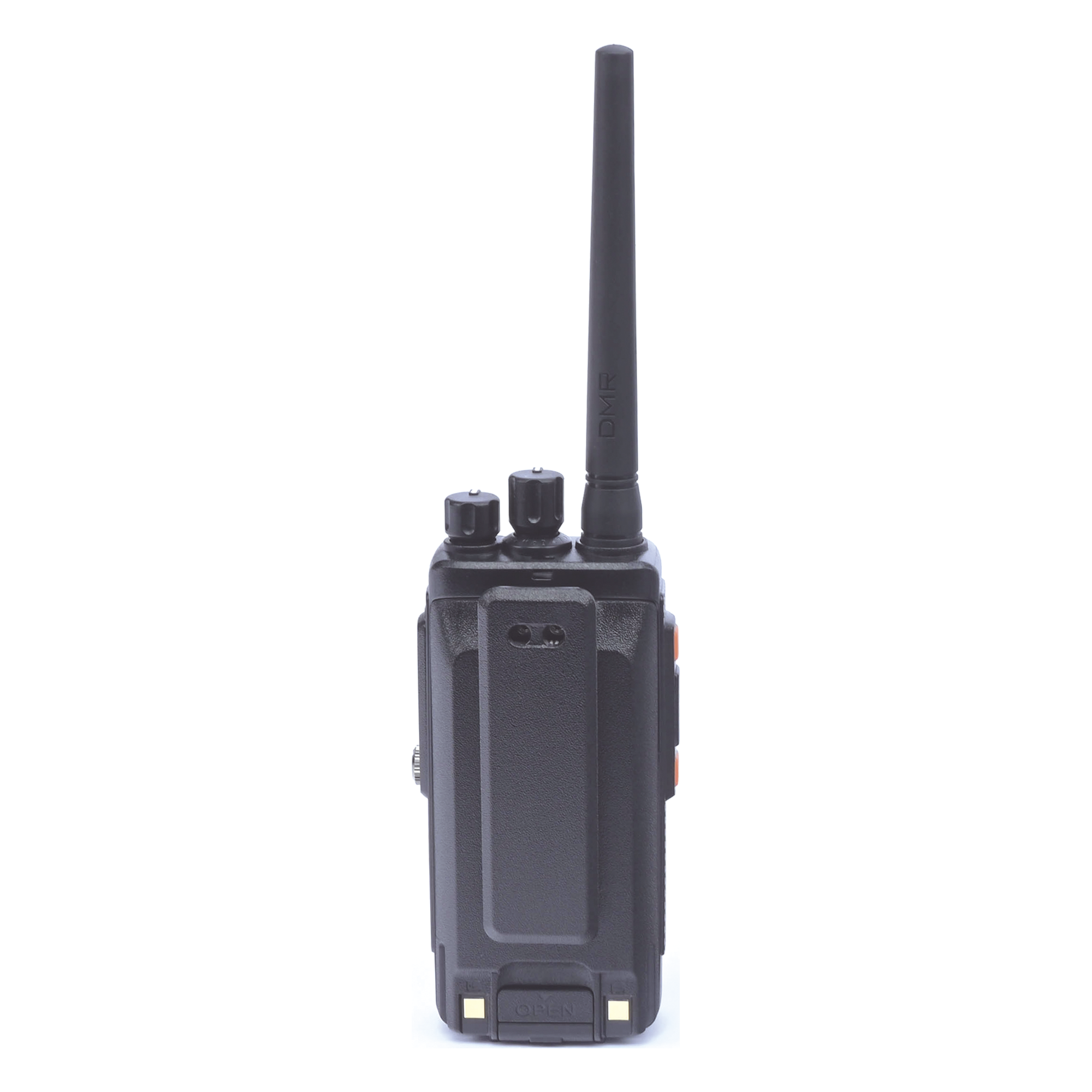 Radio Portátil UHF 400-512 MHz, Digital DMR y Analógico, 5 W, Incluye antena, batería, cargador y clip, 16 canales preconfigurados