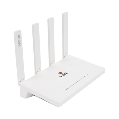 ONU GPON/EPON con Wi-Fi 6 AX1500 / 4 Puertos Gigabit / Puerto PON SC/UPC, Hasta 1500 Mbps
