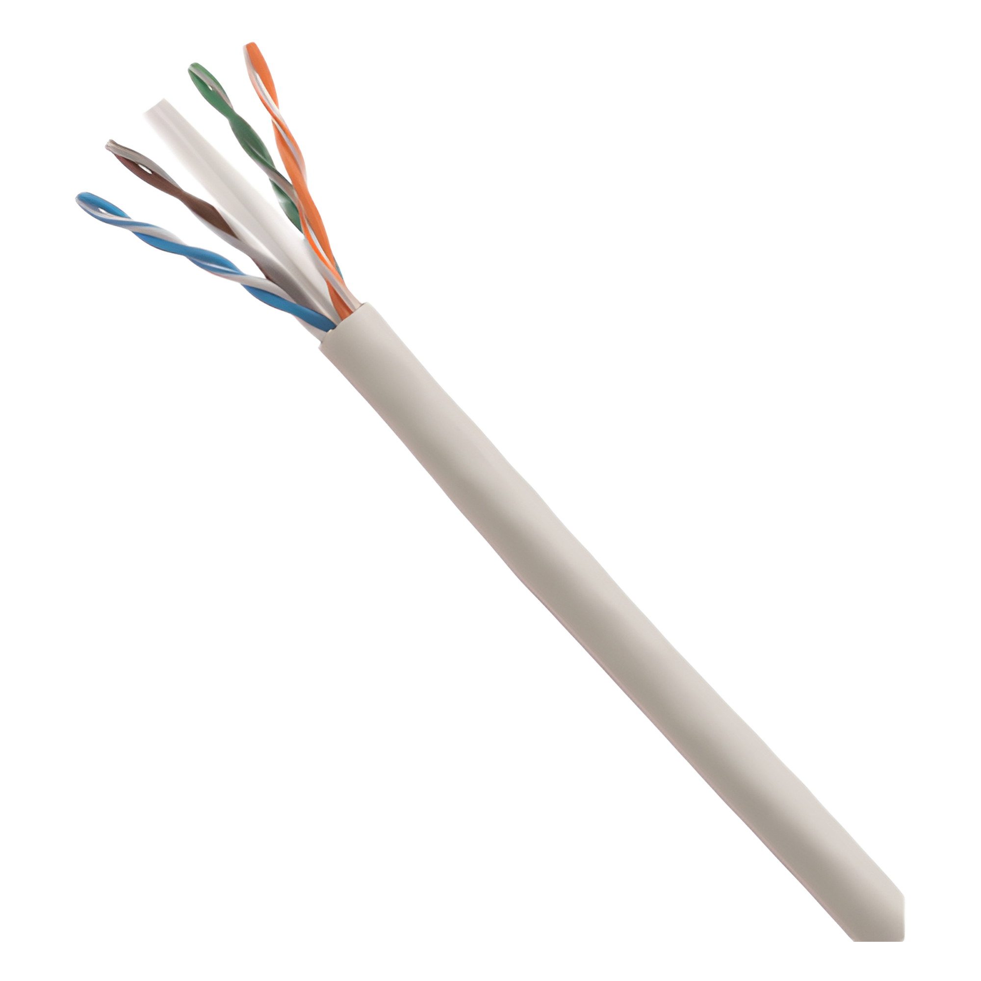 Bobina de Cable UTP 305 Metros (1000 Pies) de Cobre, TX6000™ PanNet, Blanco, Categoría 6 (24 AWG), CMP (Plenum), de 4 Pares — PANDUIT · SKU PUP6C04WH-WZ