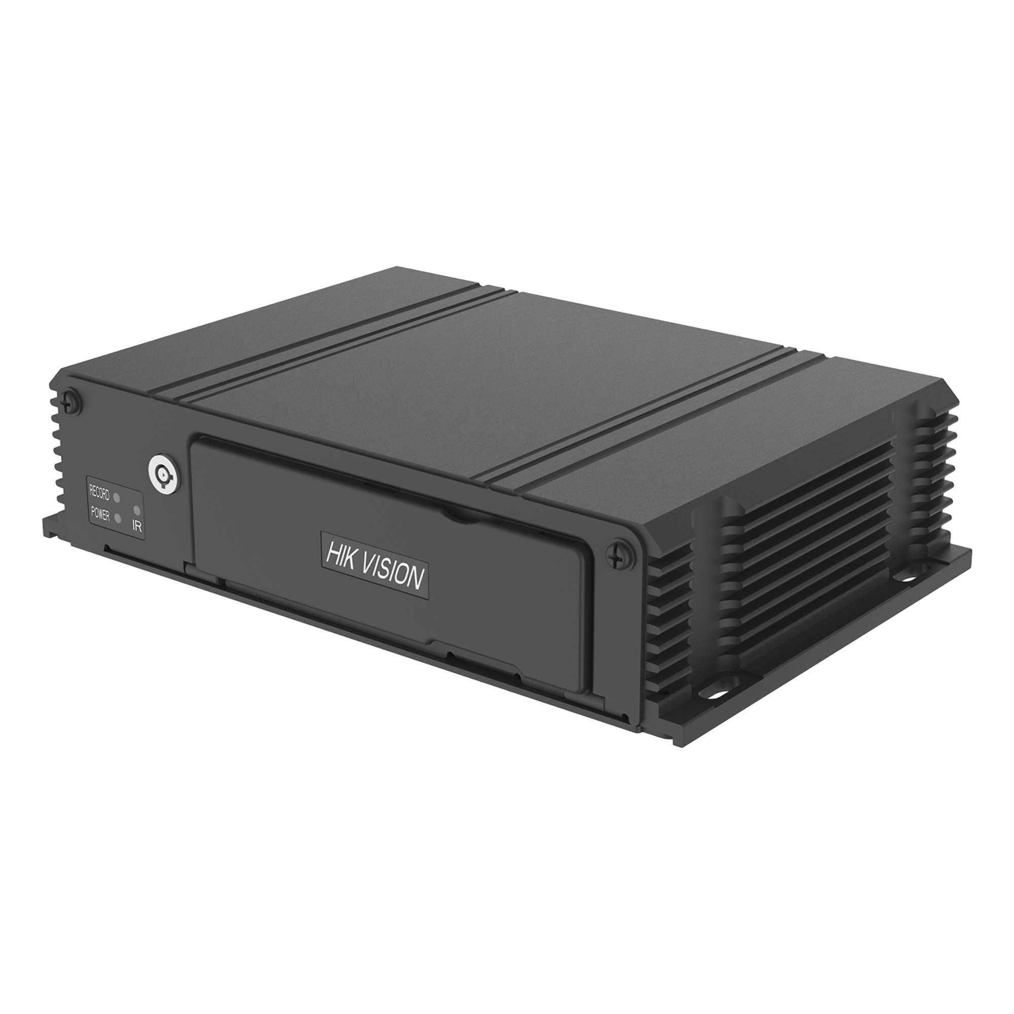 DVR Móvil 2 Megapixel (1080p) / 4 Canales TURBOHD / IA Integrada ADAS + DSM + BSD / 4G + GPS / Dual SD 512 GB / Sensor G / Alarmas I/O / 9-32 Vcc — HIKVISION · SKU AE-MD5043-SD/I/GLF