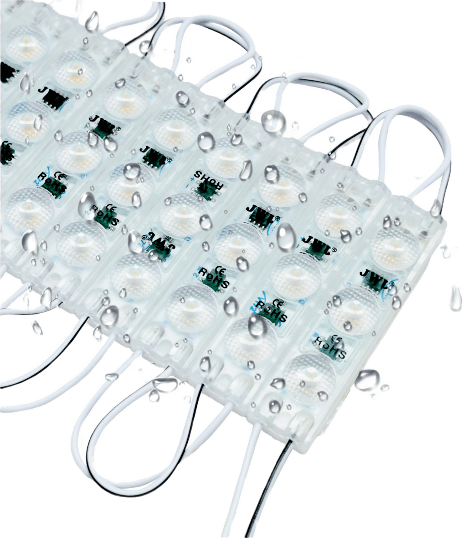 Módulo LED Resistente a Intemperie / 4500 Lúmenes / 110V / Luz Cálida 2 700 K / Hasta 20 Módulos en Serie / No Requiere Transformador.