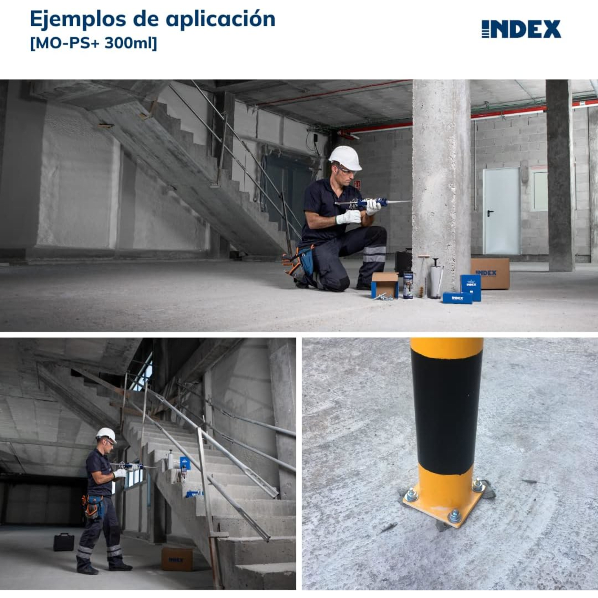 Resina de Polyester sin Estireno para Cargas Medias para Fijaciones en Hormigón no Fisurado y Mampostería / Curado Rápido / Contenido 300ml.