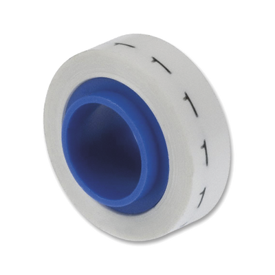 Rollo de Etiquetas Marcadoras, Pre-Impresos con el Número 1, de 2.4 Metros (7.87 Pies), Color Blanco — PANDUIT · SKU PMDR-1