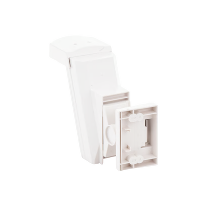 Detector de Movimiento PIR Antimascara / 100% Exterior / Inalambrico (Alimentación) / Hasta 12 metros a 85°; de cobertura/ Instalación a 3 metros / Compatible con cualquier panel de alarma