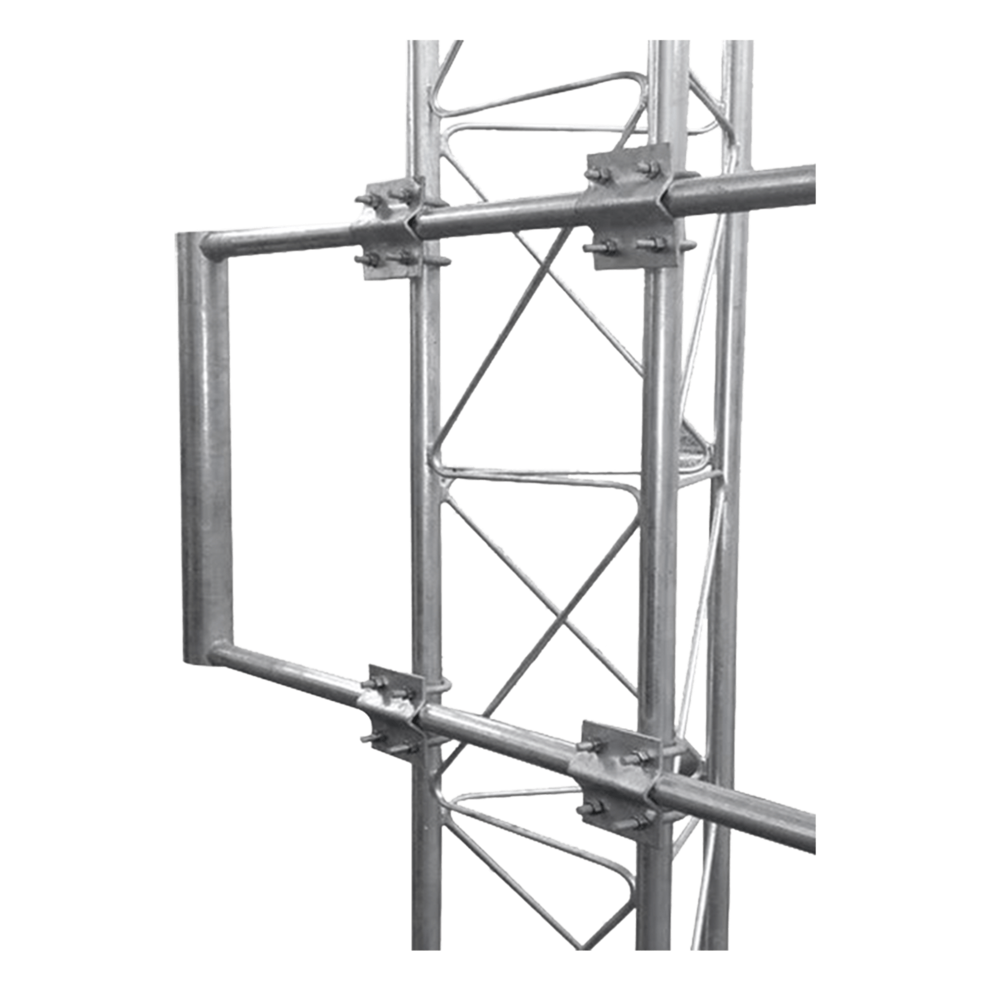 Brazo para Torre Arriostrada tipo U — SYSCOM TOWERS · SKU SBL-UNI-3G