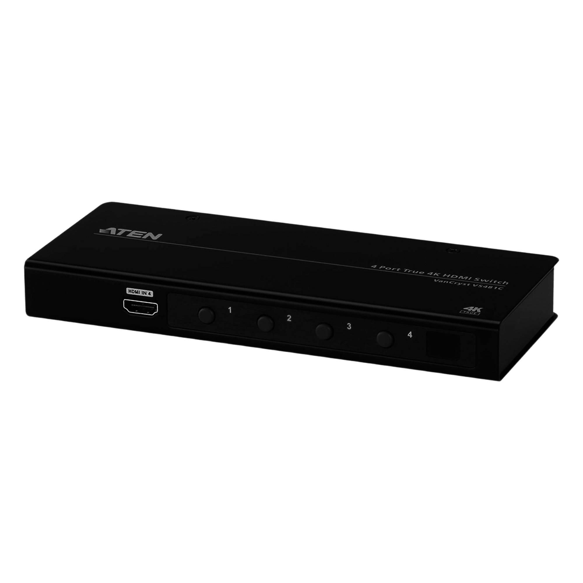Conmutador HDMI 4K verdadero de 4 puertos — ATEN · SKU VS481C