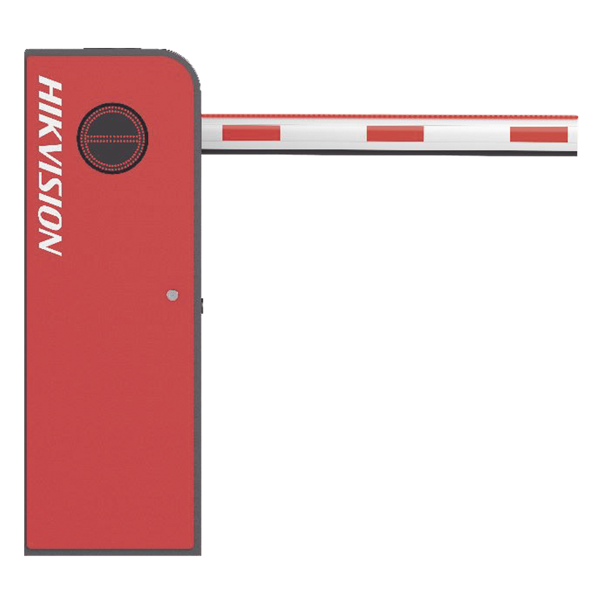 Barrera Vehicular DERECHA / Brazo con Iluminación LED de 4 mts Incluido / 2.5 Seg para Apertura / Cierre Automático con Tiempo Configurable / 5,000,000 MCBF / Compatible con Cualquier Control de Acceso — HIKVISION · SKU DS-TMG420-R/A/B(4M)