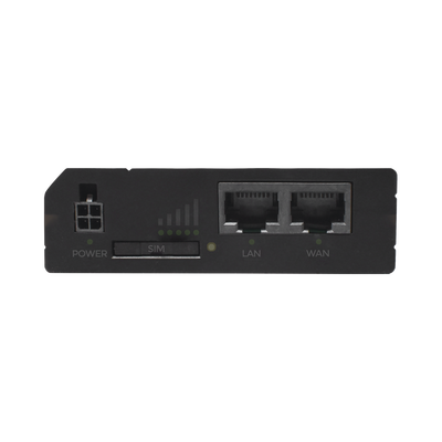Router Industrial LTE 4G / 150 Mbps Cat 4 / 2 Puertos Ethernet / WiFi 2.4 GHz / Montaje DIN / -40°C a 75°C