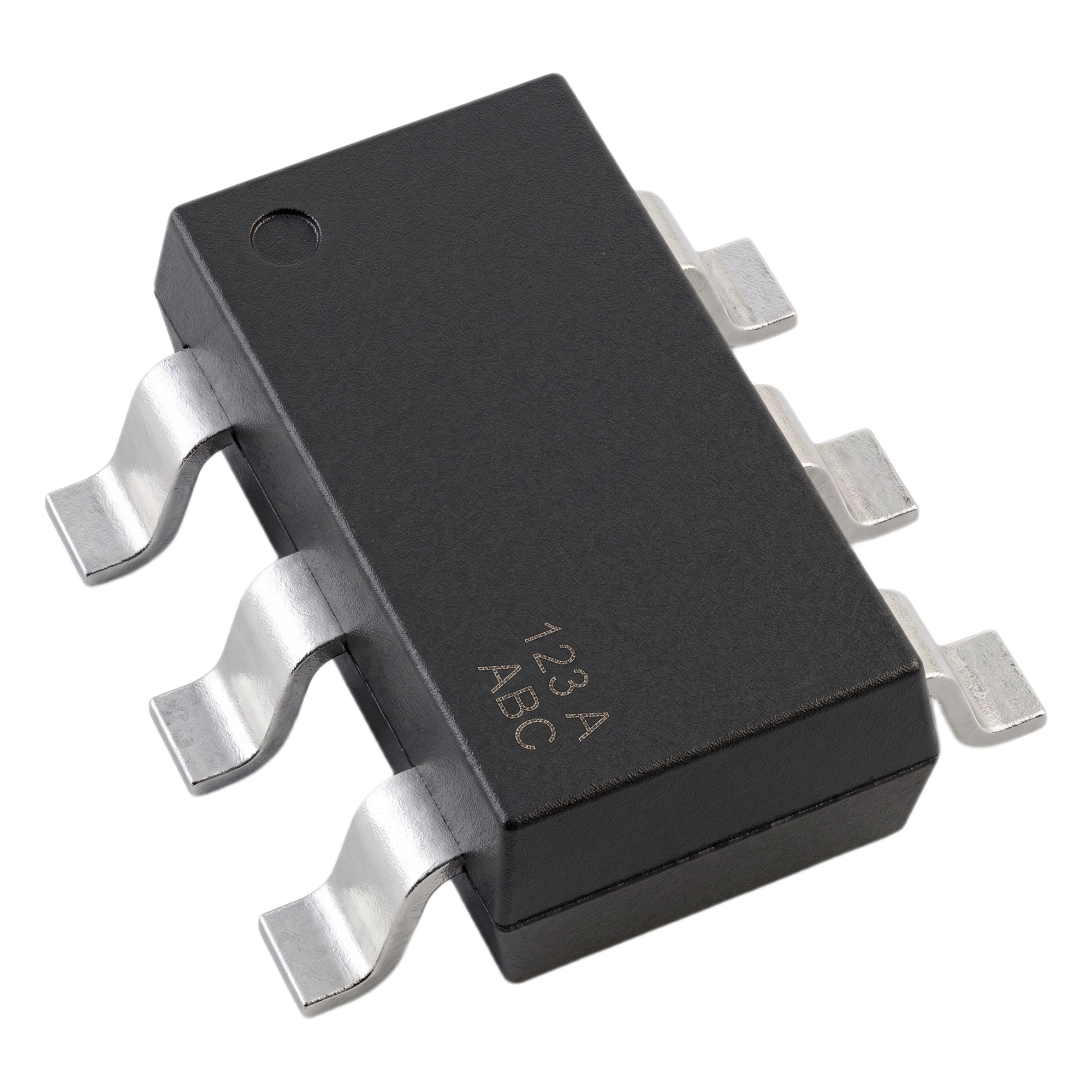 IC de 6 terminales / conmutador unipolar de dos posiciones / 10 kHz y 3 GHz /