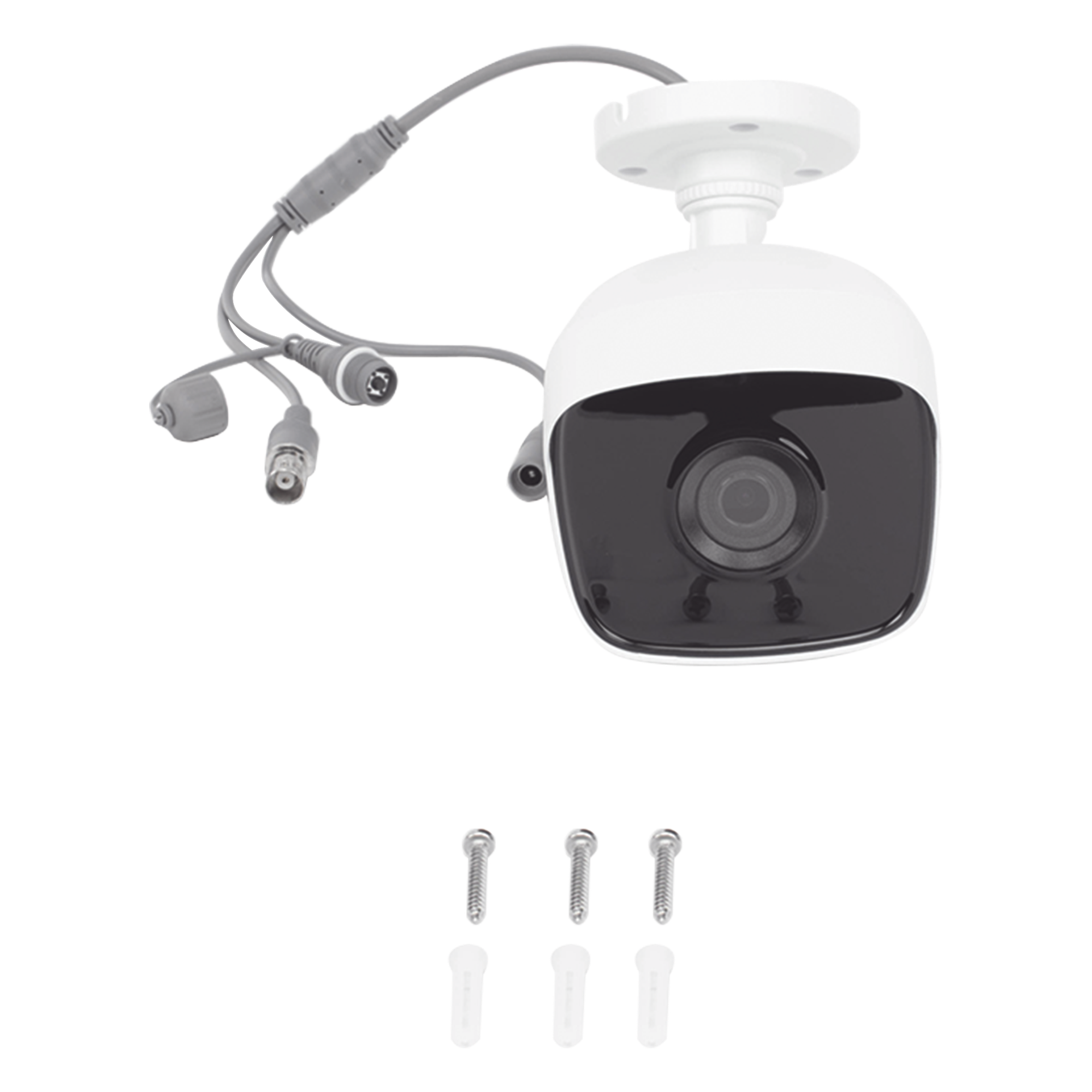 Bala TURBOHD 2 Megapíxeles (1080p) / METÁLICA / Gran Angular 103° / Lente 2.8 mm / IR EXIR 40 mts / Exterior IP66 / TVI-AHD-CVI-CVBS
