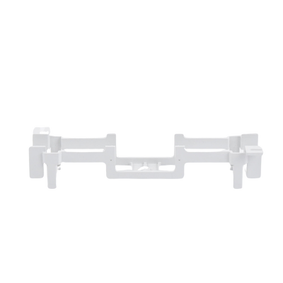 Bracket para Montaje de Regleta S66, Acepta 1 Regleta M150 y 1 Conector de 25 Pares de Cada Lado