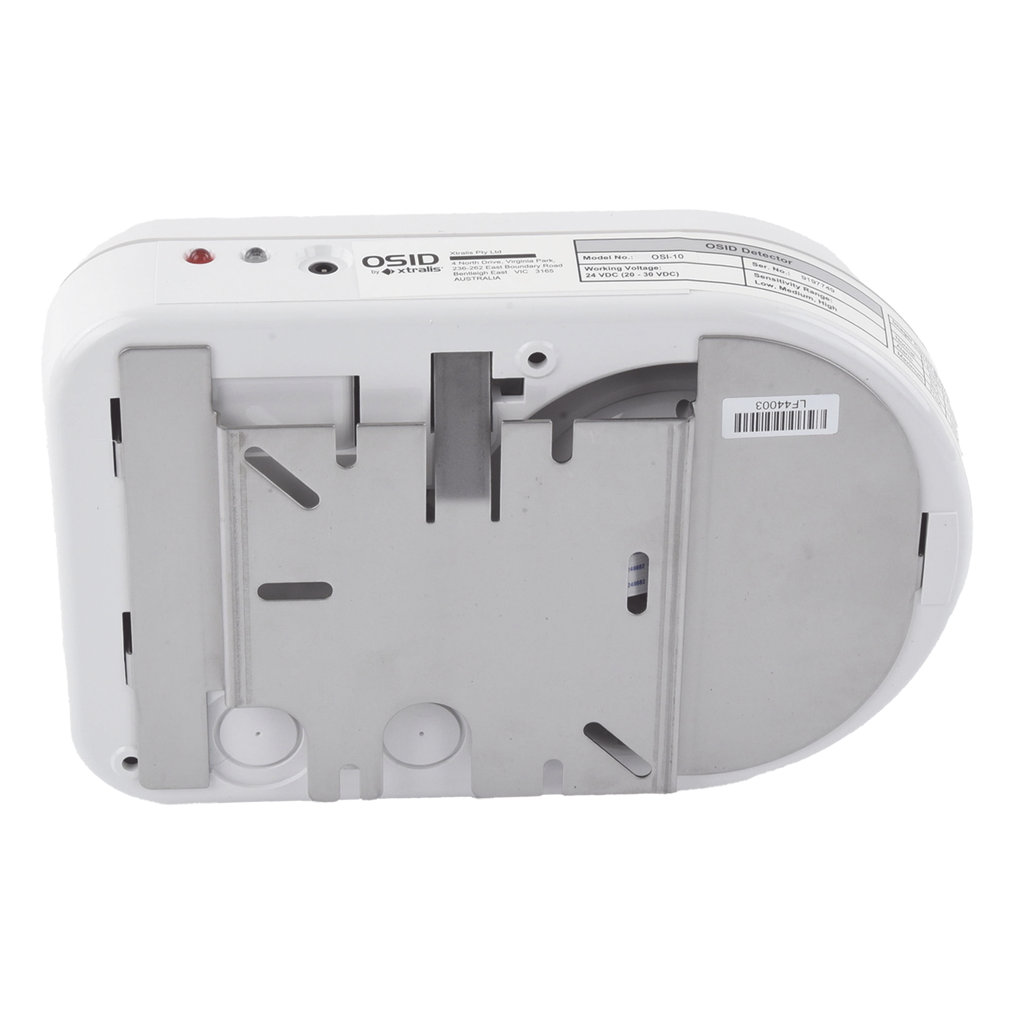 Analizador Receptor Óptico / Campo de Visión 10° / Rango 90 m (295.3 ft) / Doble Longitud de Onda / 3 Niveles de Sensibilidad