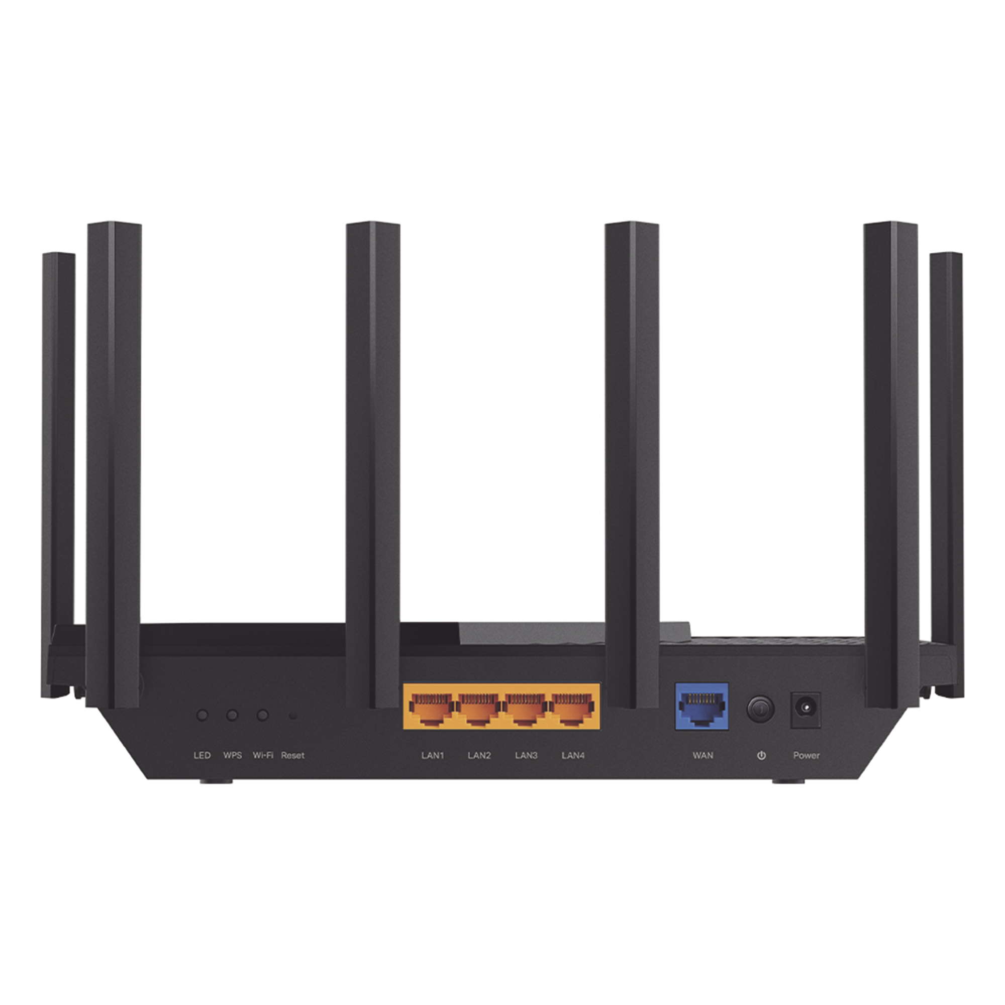 Router Tri-Band Wi-Fi 6E / AX5400 / 1 WAN Gigabit + 4 LAN Gigabit / OFDMA / Beamforming / WPA3 / EasyMesh