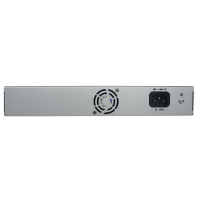 Switch PoE / Administración en la nube / Con 4 puertos 10/100 Mbsp PoE af/at / 2 Puertos Uplink 10/100 MBPS / Presupuesto 60 W / PoE hasta 250 metros / Soporta protocolo ONVIF