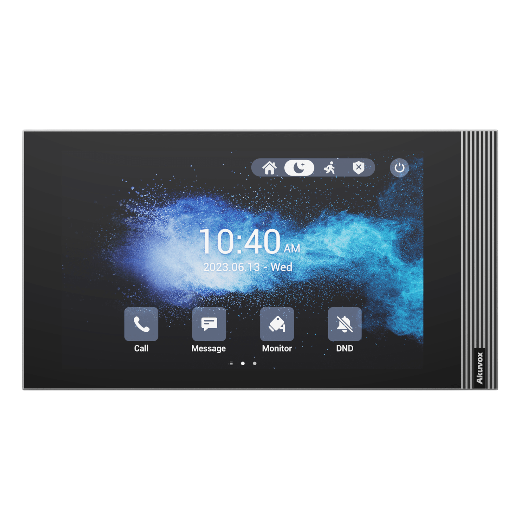 Monitor IP Linux / Pantalla Táctil 7 Pulgadas / Wi-Fi 6 / PoE / SIP 2.0 / 8 Entradas de Alarma / Salida de Relé / Doble RJ45 10/100 Mbps — AKUVOX · SKU S562W