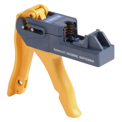Herramienta de Terminación JackRapid, Para Conectores de Impacto 110 de Panduit NK6X88M, NK688M y NKP5E88M — FLUKE NETWORKS · SKU JR-PAN-2