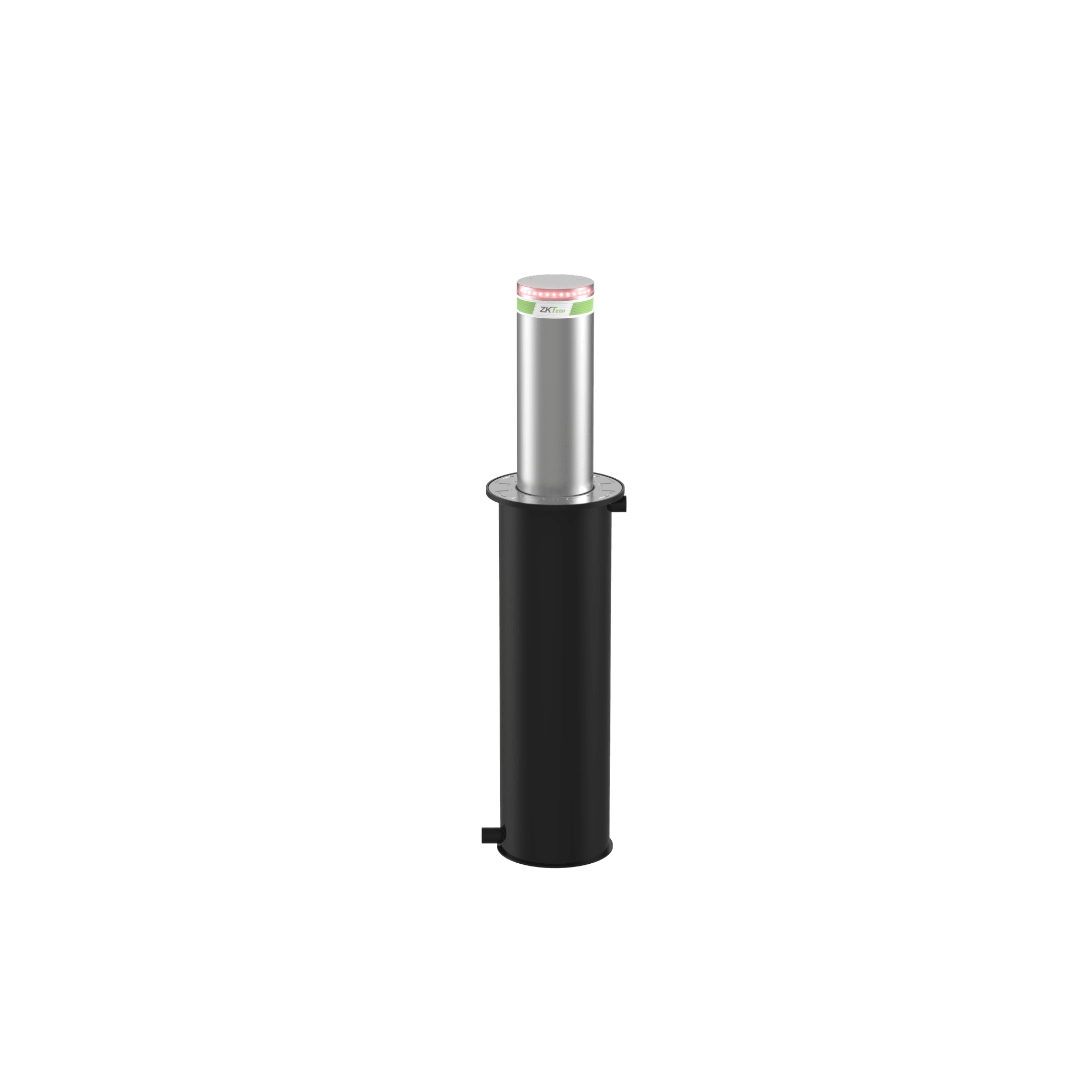 Bolardo Automático de Seguridad / Hidráulico / 219 mm Diámetro / Elevación 600 mm (23.6 in) / 4 Segundos Operación / IP68 / Control Remoto 100 m (328 ft) / LED Integrado