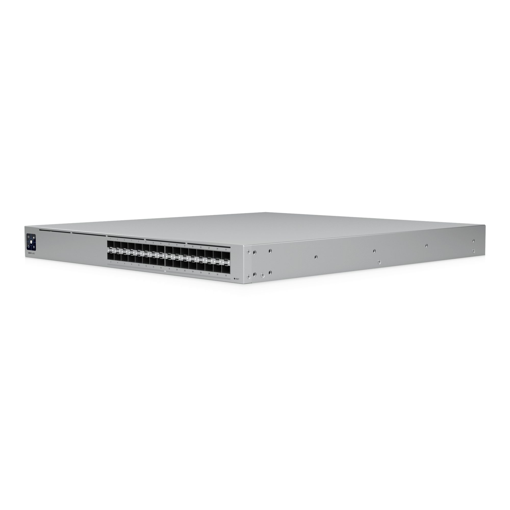 Switch de Agregación 25G / 32 Puertos SFP28 / Capacidad 1.6 Tbps / Layer 3 / Rack 1U / Pantalla Táctil 1.3"