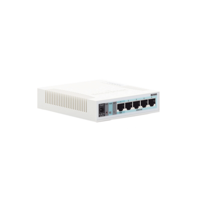 Switch Mikrotik 5 puertos Gigabit Ethernet y 1 SFP