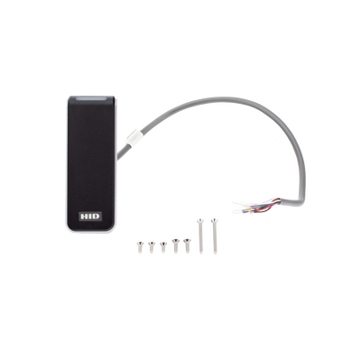 Lector Control de Acceso HID Signo / Bluetooth NFC 2.4 GHz / 125 kHz 13.56 MHz / OSDP Bidireccional / IP65 Exterior / EAL5+ Secure Element / Compatibilidad Móvil Apple Wallet